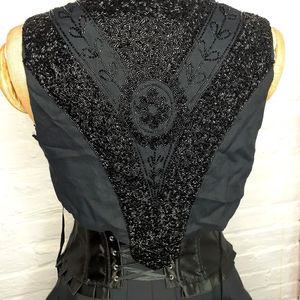 Beaded vest